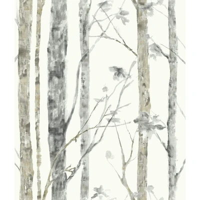 RoomMates Birch Trees Peel & Stick Wallpaper