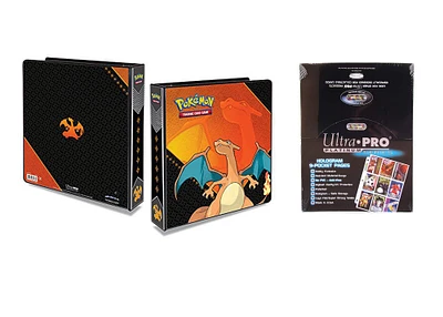 Ultra Pro Pokémon Charizard 2" 3-Ring Binder Card Album & Sheets Set
