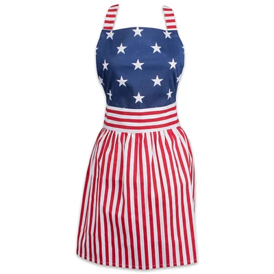 DII® Red, White & Blue Stars & Stripes Skirt Apron