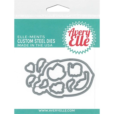 Avery Elle Elle-Ments Aw, Nuts Custom Steel Dies