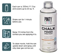 Pintyplus Chalk Finish Spray Paint