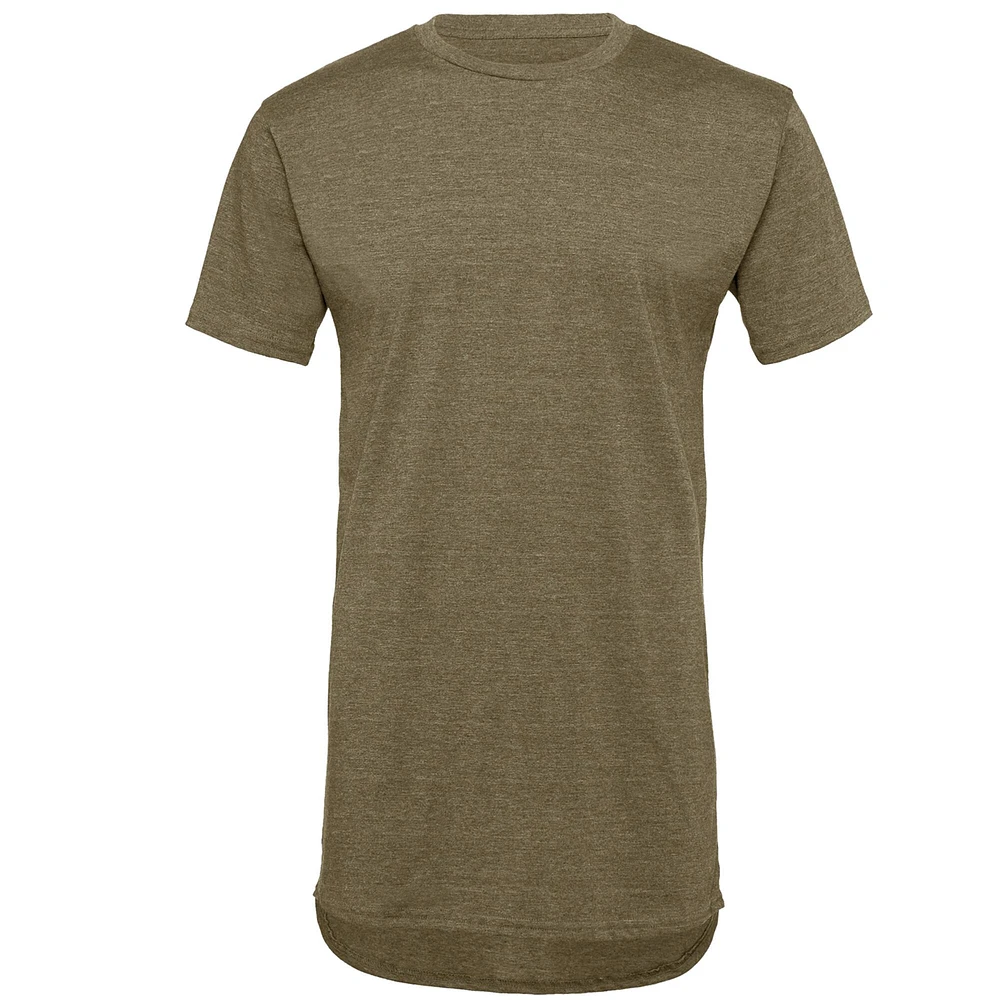 BELLA+CANVAS® Men's Long Body Urban Heather T-Shirt