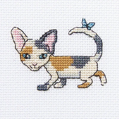 RTO Curious Lucy Counted Cross Stitch Kit