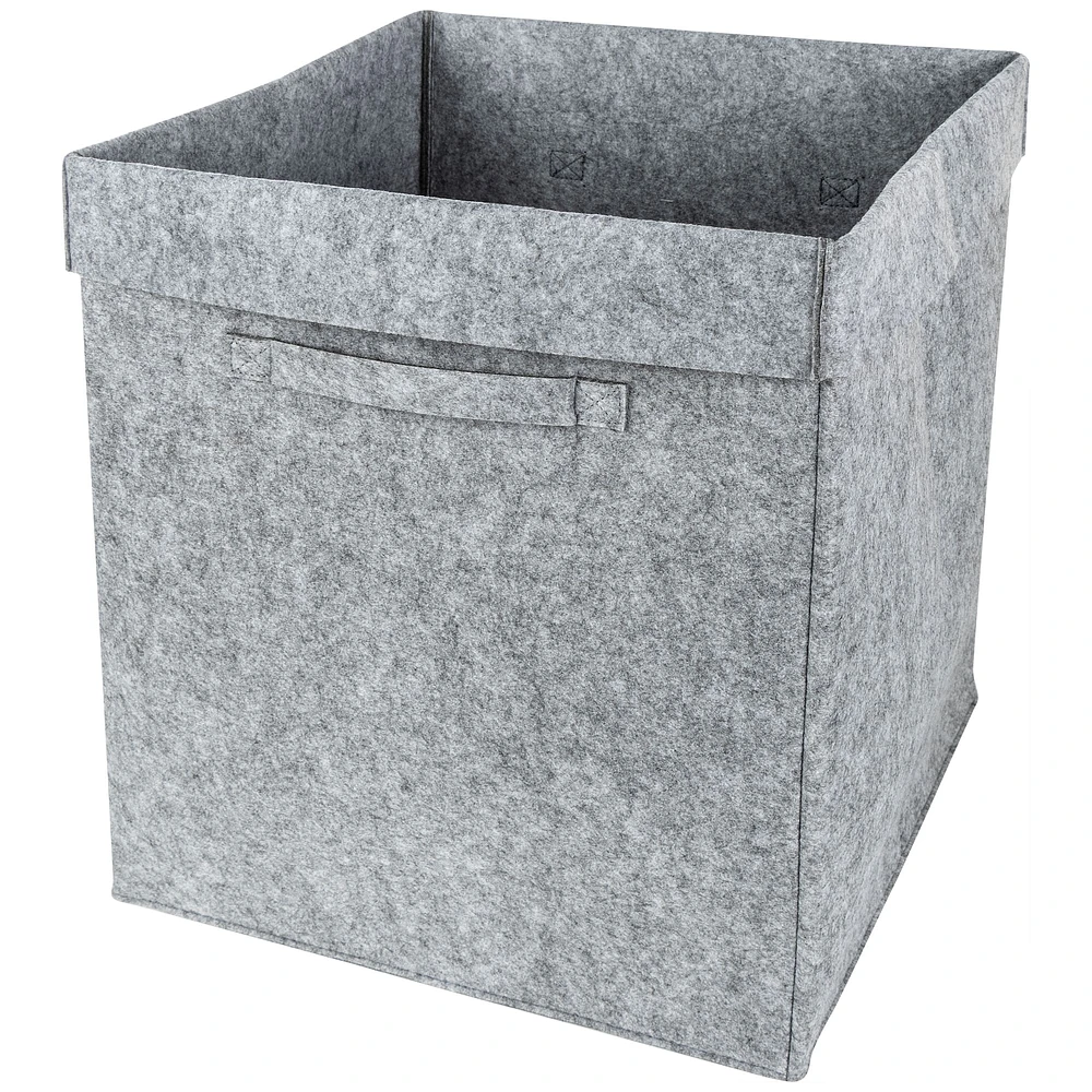 Sammy & Lou® Light Gray Felt Bin Hamper