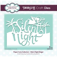 Creative Expressions Paper Cuts Silent Night Edger Die