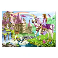 Fairy Tale Castle Floor Puzzle: 24 Pcs