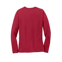 Port & Company® Core Cotton Colors Long Sleeve Ladies T-Shirt