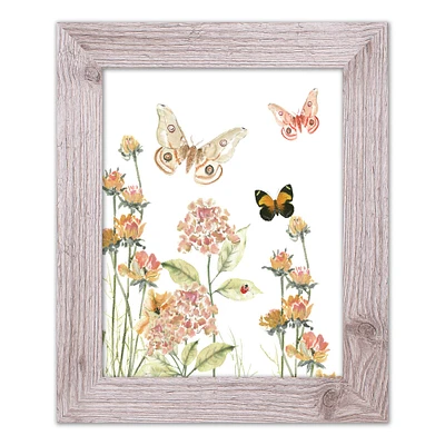 Butterfly Garden Western Framed Print