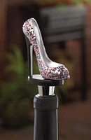 5.5" Glitter Shoe Wine Bottle Stopper