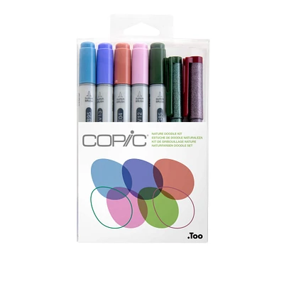 6 Pack: Copic® Nature Doodle Kit