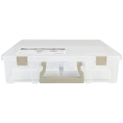 ArtBin® Super Satchel™ Translucent Glitter Glue Storage Box