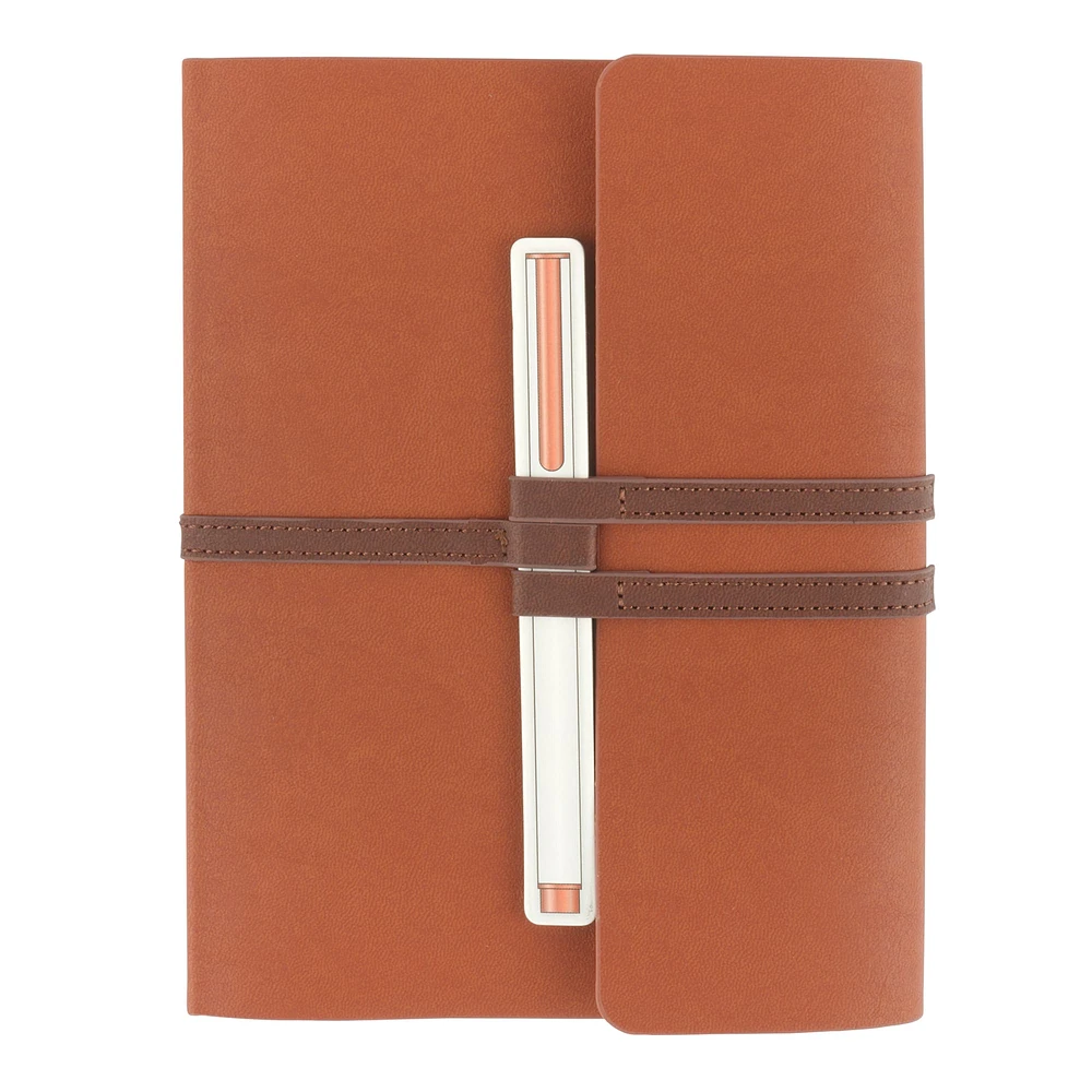 Tan Journal with Pen Closure by Artist's Loft™