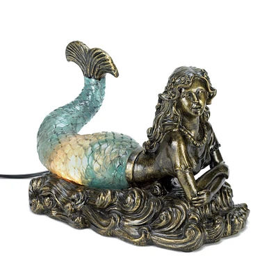 11.75" Mermaid Lamp