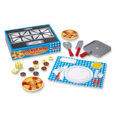 Melissa & Doug® Wooden Flip & Serve Pancake Set