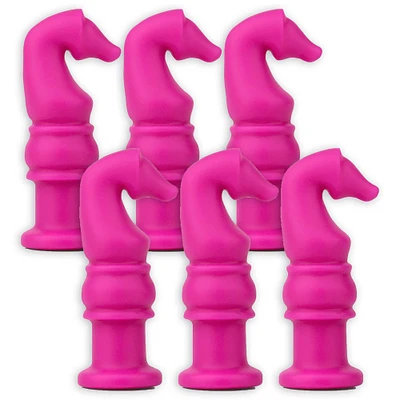 The Pencil Grip Horse Silicone Chewable Pencil Toppers, 6ct.