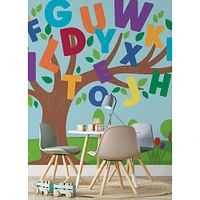 RoomMates Alphabet Tree Peel & Stick Mural