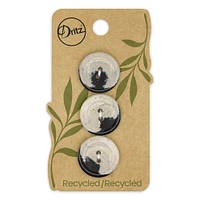 Dritz® 20mm Recycled Hemp Round Button, 9ct.