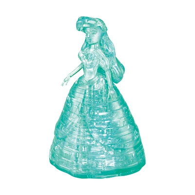 3D Crystal Puzzle - Disney Ariel (Teal): 40 Pcs