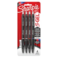 6 Packs: 4 ct. (24 total) Sharpie® S-Gel™ 0.7mm Gel Pens