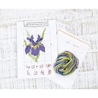 Luca-s Iris Counted Cross Stitch Kit