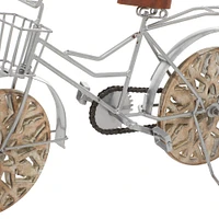 19" Brown Metal Vintage Bicycle
