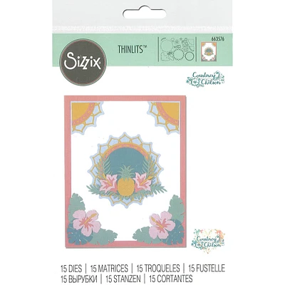 Sizzix® Thinlits® Tropical Elements Dies