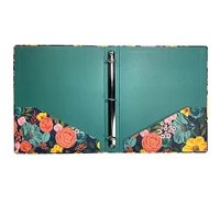 Steel Mill & Co.® 1" Garden Blooms 3-Ring Binder