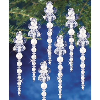 The Beadery® Icicle Angel Holiday Beaded Ornament Kit