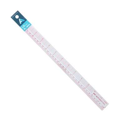 24 Pack: Art Alternatives Metric Graph Ruler, 1" x 12"