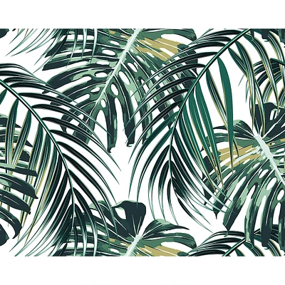 ohpopsi Tropical Leaves Wall Mural