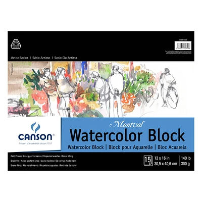 Canson® Montval® Artist Series Watercolor Block