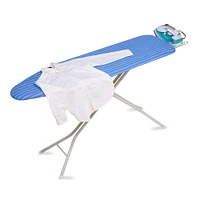 Honey Can Do Blue & White Ironing Board w/ Retractable Iron Rest