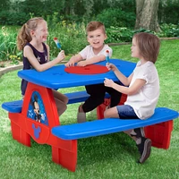 Delta Children Disney® Mickey Mouse 4 Seat Activity Picnic Table with Umbrella