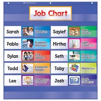 Scholastic® Class Jobs Pocket Chart with Cards