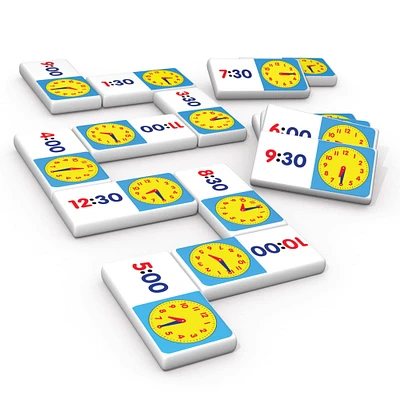 Junior Learning® Match & Learn Time Dominoes