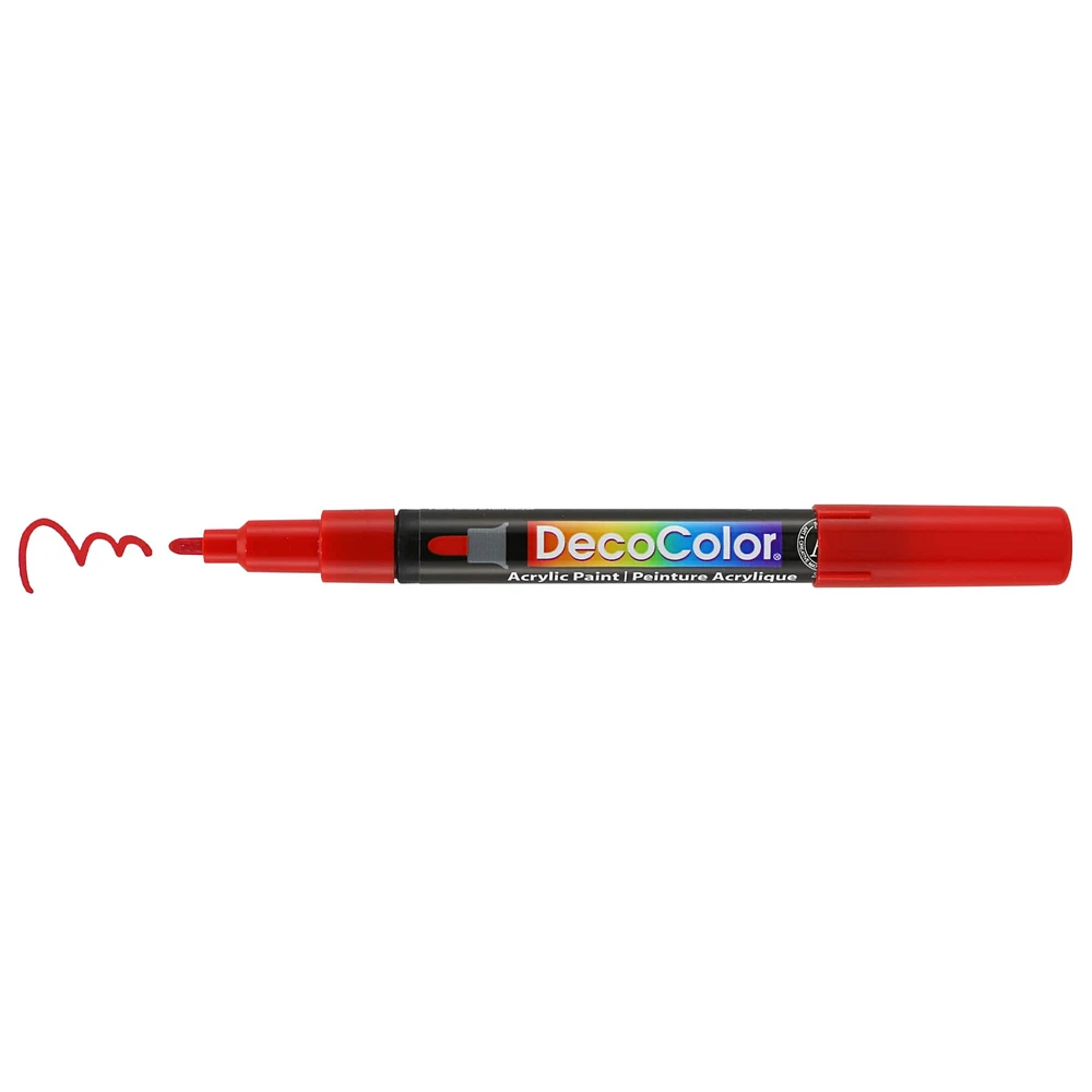 12 Pack: DecoColor™ Fine Tip Acrylic Paint Marker