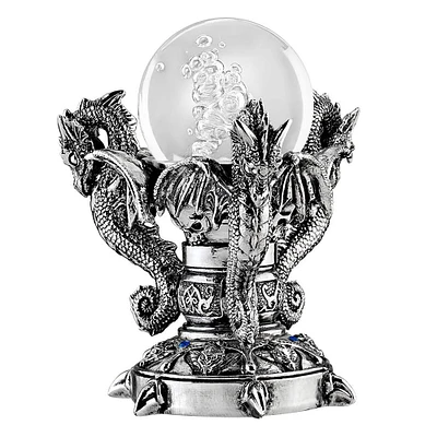 Design Toscano 5.5" Dragons of Corfu Castle Mystic Glass Globe