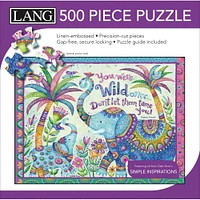 Lang Electric Elephants 500 Piece Jigsaw Puzzle