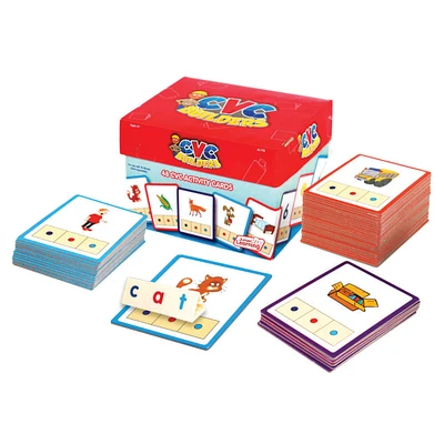 Junior Learning® CVC Word Builders Activity Cards