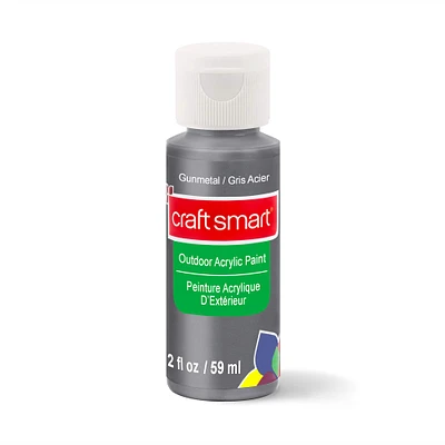 Metallic Outdoor Acrylic Paint by Craft Smart®, 2oz.