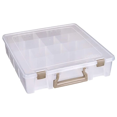 ArtBin® 15" Deep Super Satchel™ 6 Compartment Box with Removable Dividers