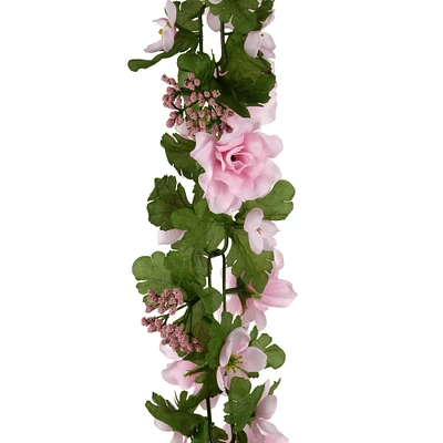 6ft. Pink Rose Chain Garland by Ashland®