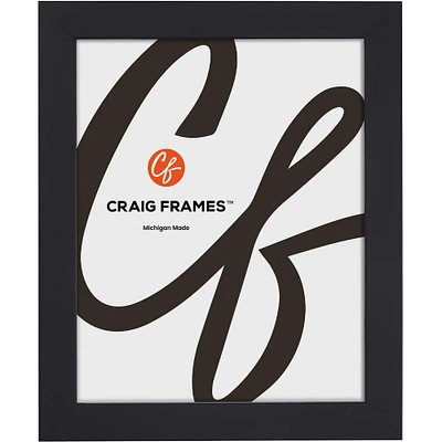 Craig Frames Essentials Mystic Satin Black Picture Frame