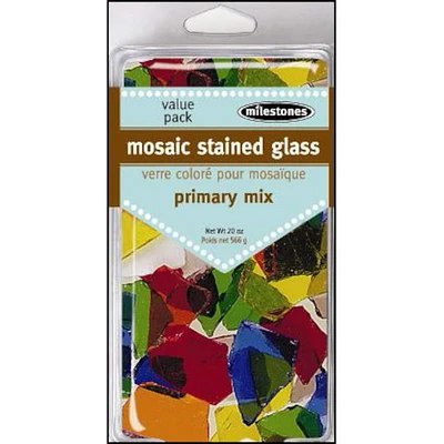 Milestones Primary Mix Mosaic Stained Glass Value Pack
