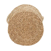 Household Essentials 19" Natural Decorative Wicker Basket with Handles