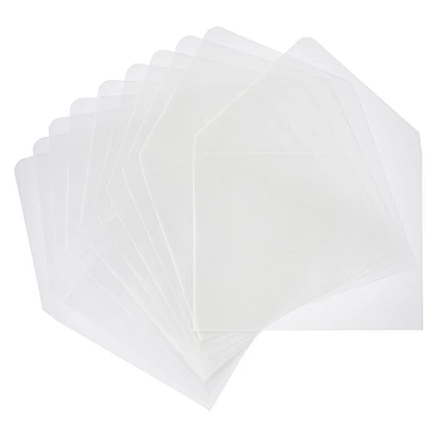 A7 White Vellum Envelope Inserts by Recollections™, 10ct.