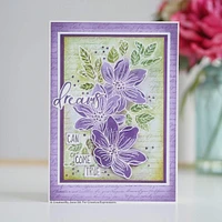 Woodware Singles Garden Spray Clear Stamps
