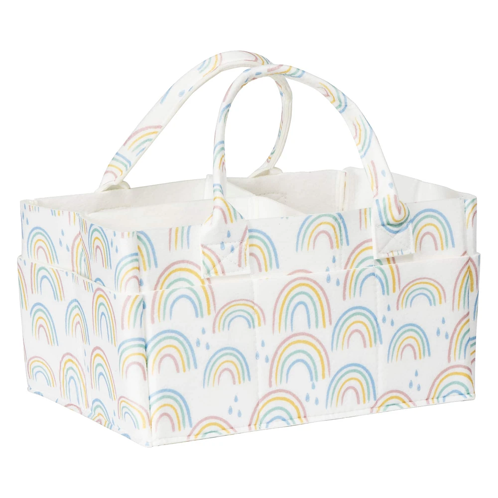 Sammy & Lou® Painted Rainbow Felt Storage Caddy