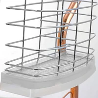 Better Chef 16" Chrome-Plated & Copper 2-Tier Dish Rack