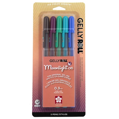 Gelly Roll® Moonlight® 06 Fine Point Gel Pen 5 Color Set, Twilight